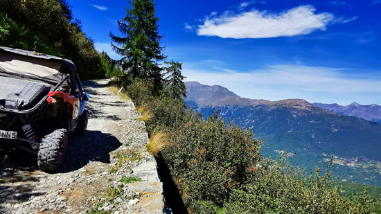 Westalpen mit dem 4x4 Geländewagen