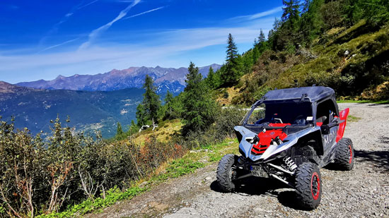 Westalpen mit dem 4x4 Geländewagen