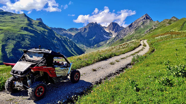 Schotterpisten Seealpen