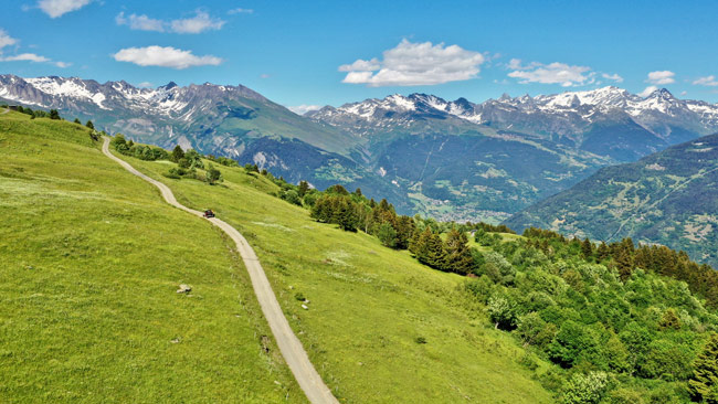 Schotterpisten Seealpen