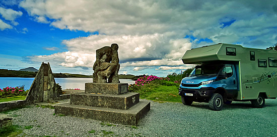 Sagenhafte Landschaft an der Westküste von Irland