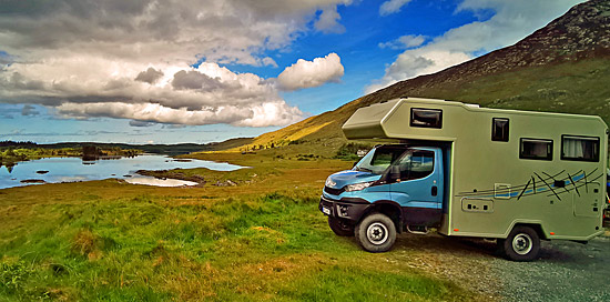 Sagenhafte Landschaft an der Westküste von Irland