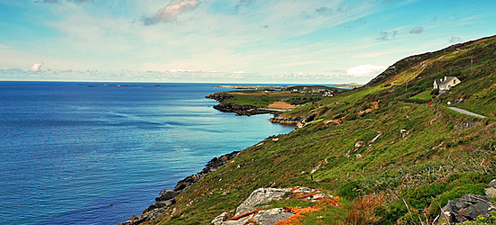 Sagenhafte Landschaft an der Westküste von Irland