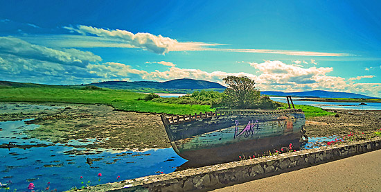 Klasse Landschaft am Atlantic Way (Irland)