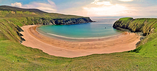 Klippen Sliabh Liag in Irland