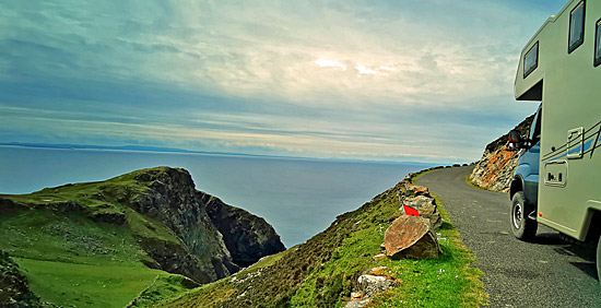 Klippen Sliabh Liag in Irland