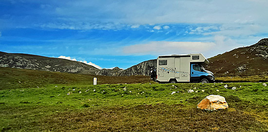 Klippen Sliabh Liag in Irland