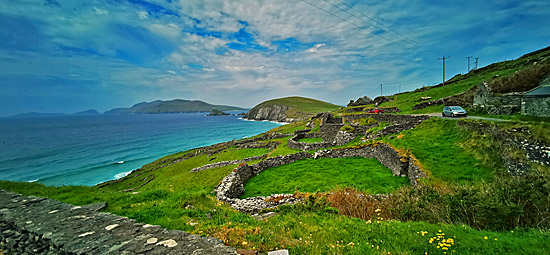 Campertour auf die Halbinsel Dingle in Irland