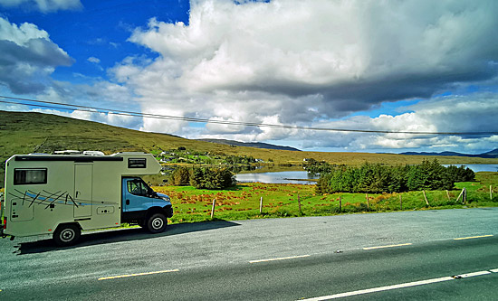 Wohnmobiltour im Südwesten von Irland