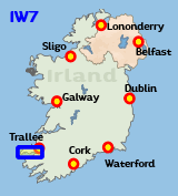 Tourenkarte Halbinsel Dingle