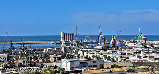 Agadir Hafen Wohnmobil