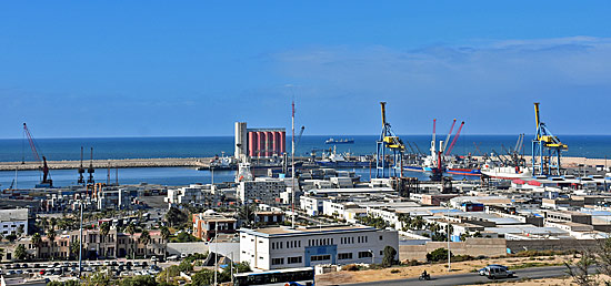 Agadir Hafen Wohnmobil