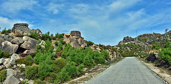 Passstrassen in Portugal